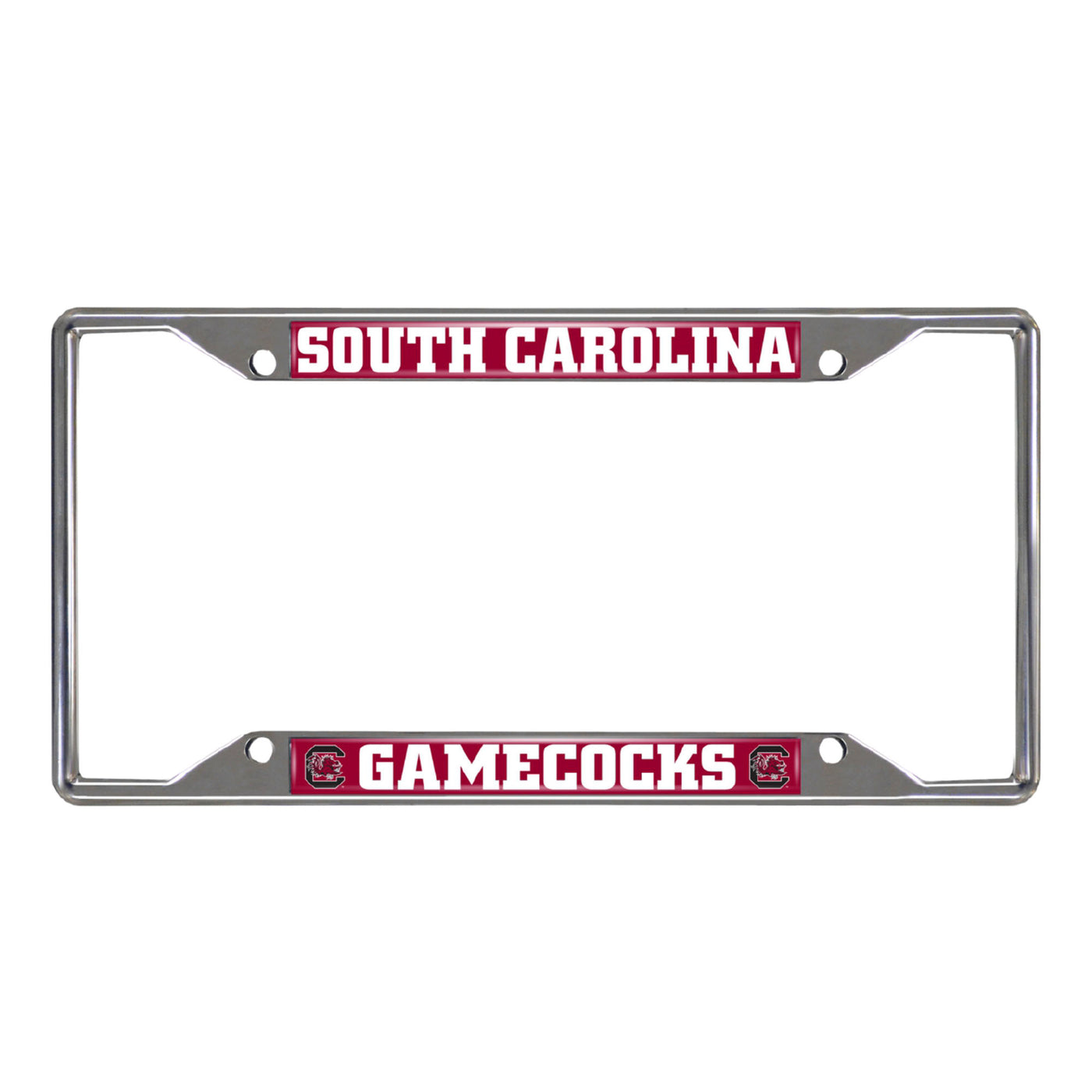 University of South Carolina Chrome License Plate Frame