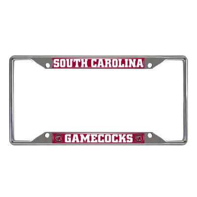 University of South Carolina Chrome License Plate Frame