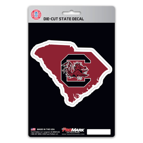 South Carolina state shape decal by Logo Brands featuring a detailed map outline on a white background.