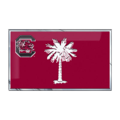 University of South Carolina Embossed State Flag Emblem