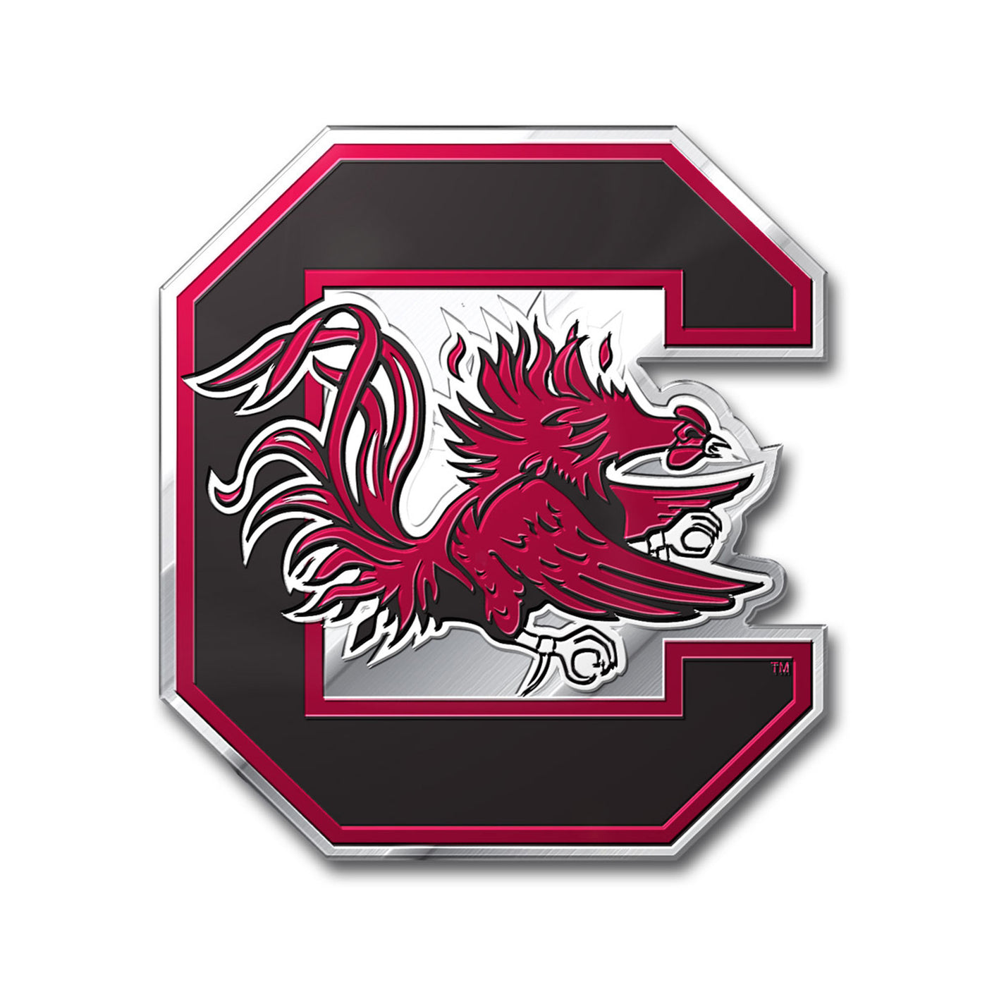 University of South Carolina Embossed Color Emblem