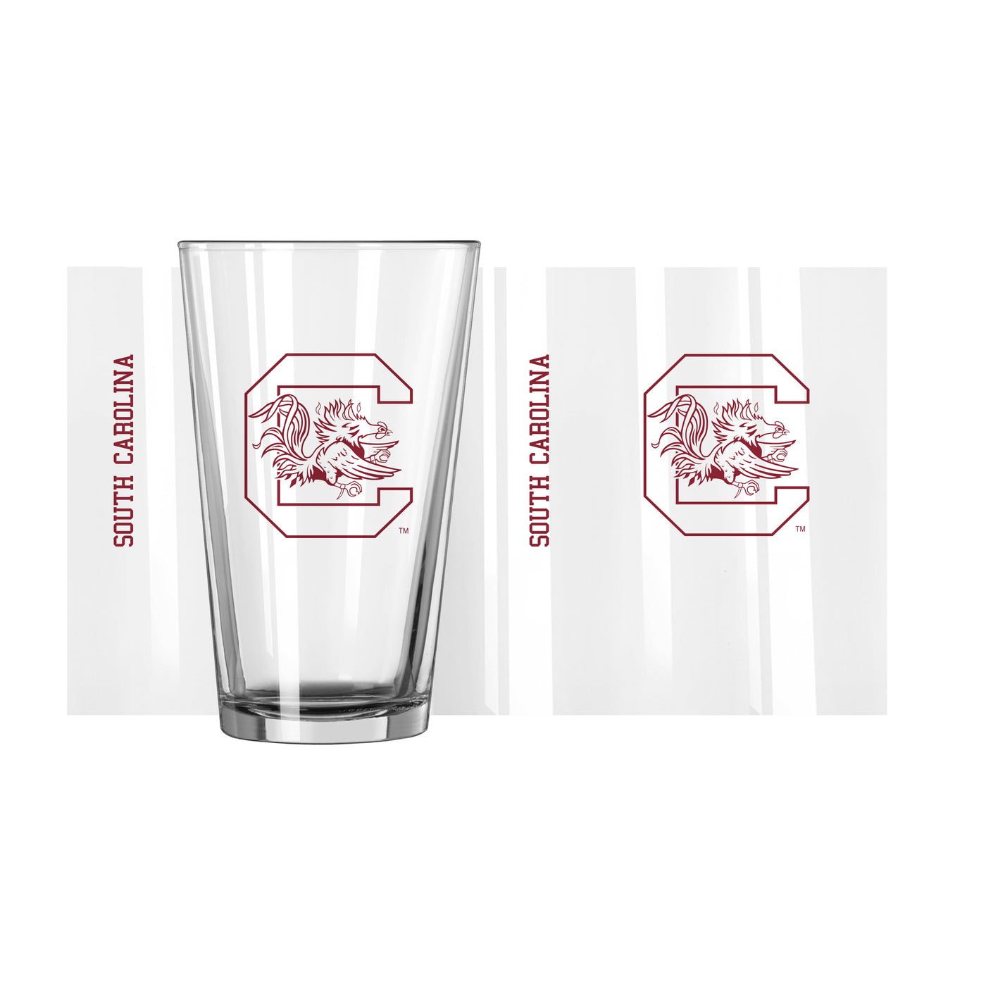 South Carolina 16oz Gameday Pint Glass