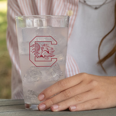 South Carolina 16oz Gameday Pint Glass - Logo Brands