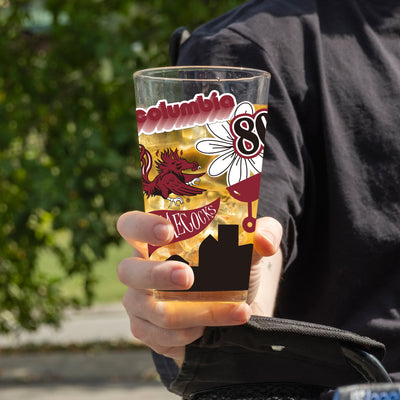 South Carolina 16oz Native Pint Glass