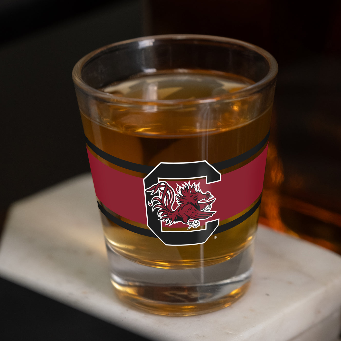 South Carolina 2oz Stripe Shot Glass
