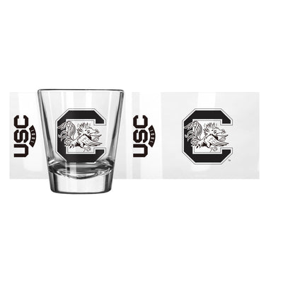 South Carolina Black 2oz Gameday Shot Glass