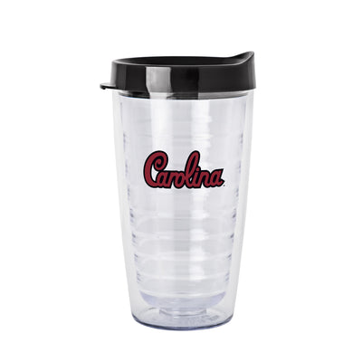South Carolina 16oz Flipside Dbl Wall Clear Tumbler