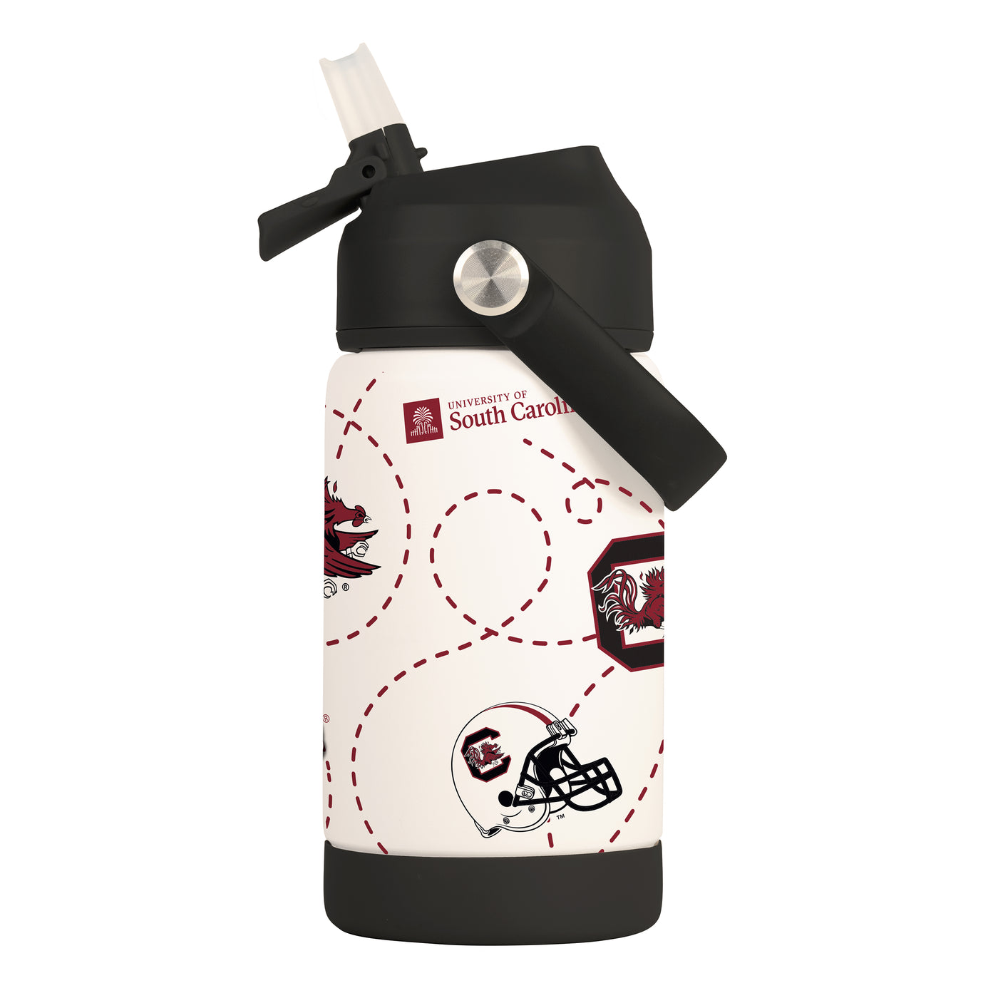 South Carolina 12oz Mascot SS Kids Bottle