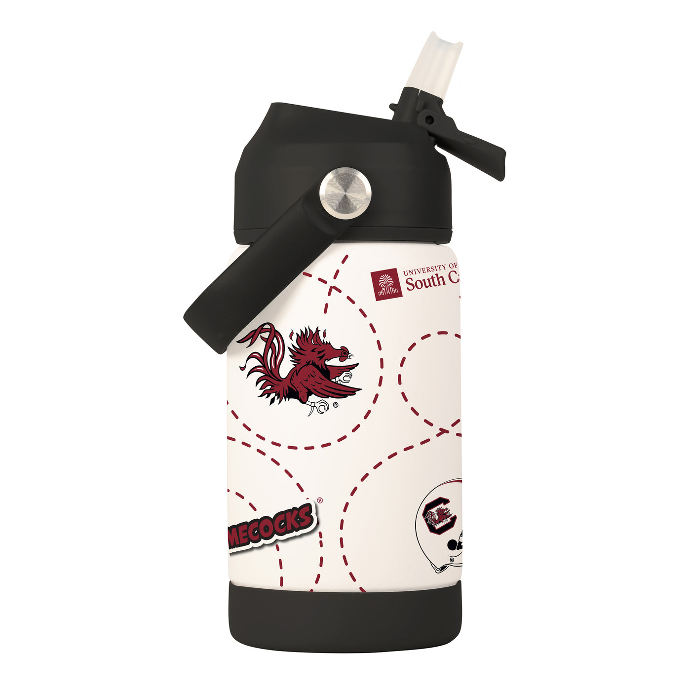 South Carolina 12oz Mascot SS Kids Bottle