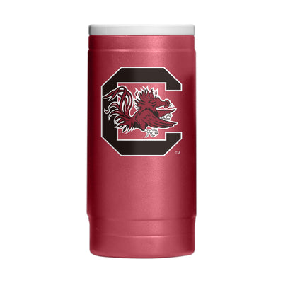 South Carolina Flipside Powder Coat Slim Can Coolie - Logo Brands
