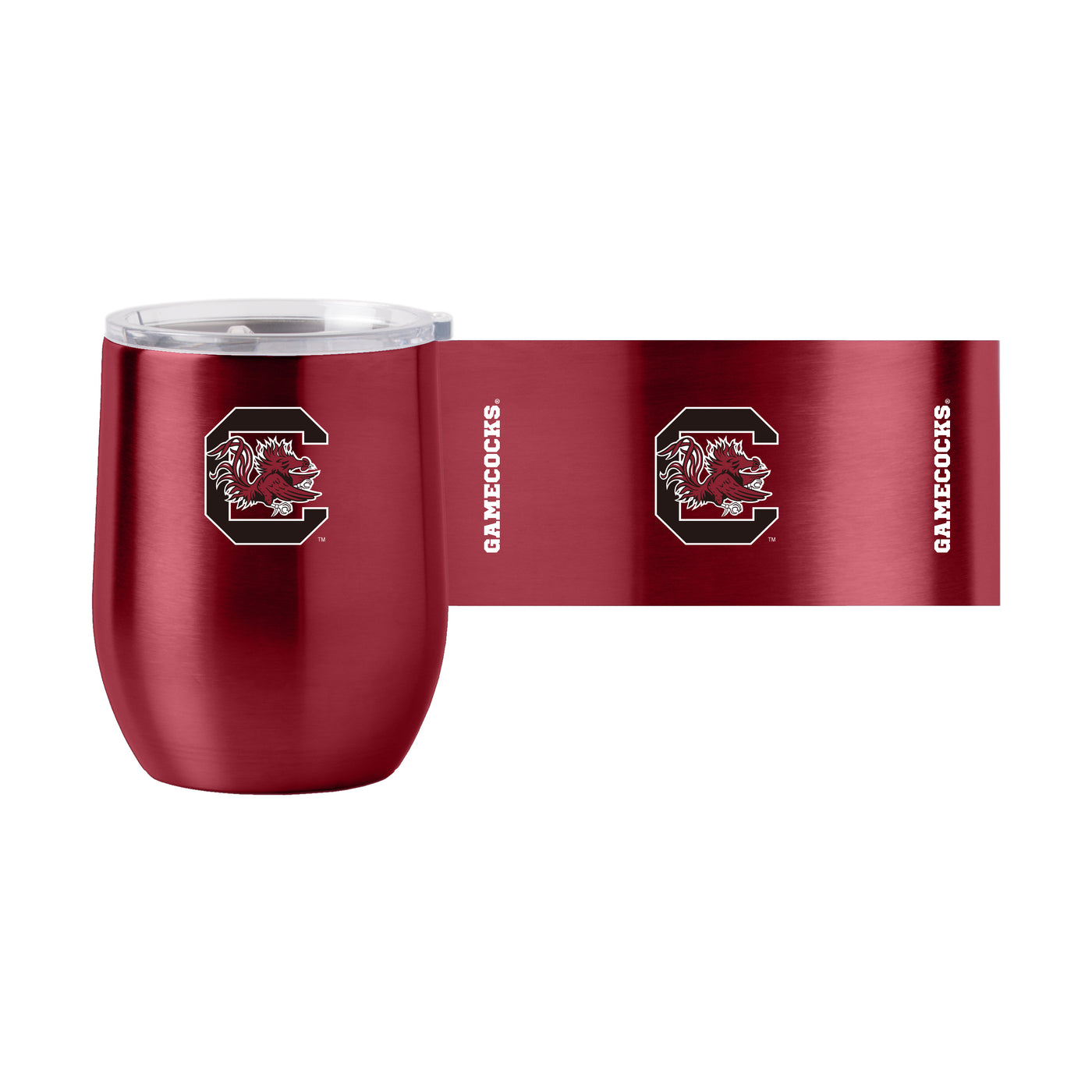 South Carolina 16oz Gameday Stainless Curved Beverage