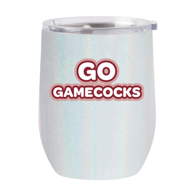 South Carolina 16oz Bubble Iridescent Curved Tumbler - Logo Brands