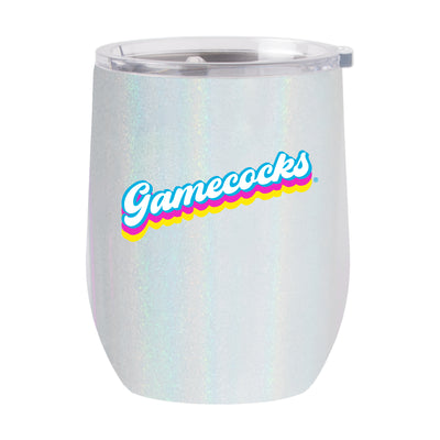 South Carolina 16oz Shadow Iridescent Curved Tumbler - Logo Brands