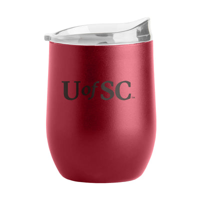 South Carolina 16oz Flipside Powder Coat Curved Beverage - Logo Brands