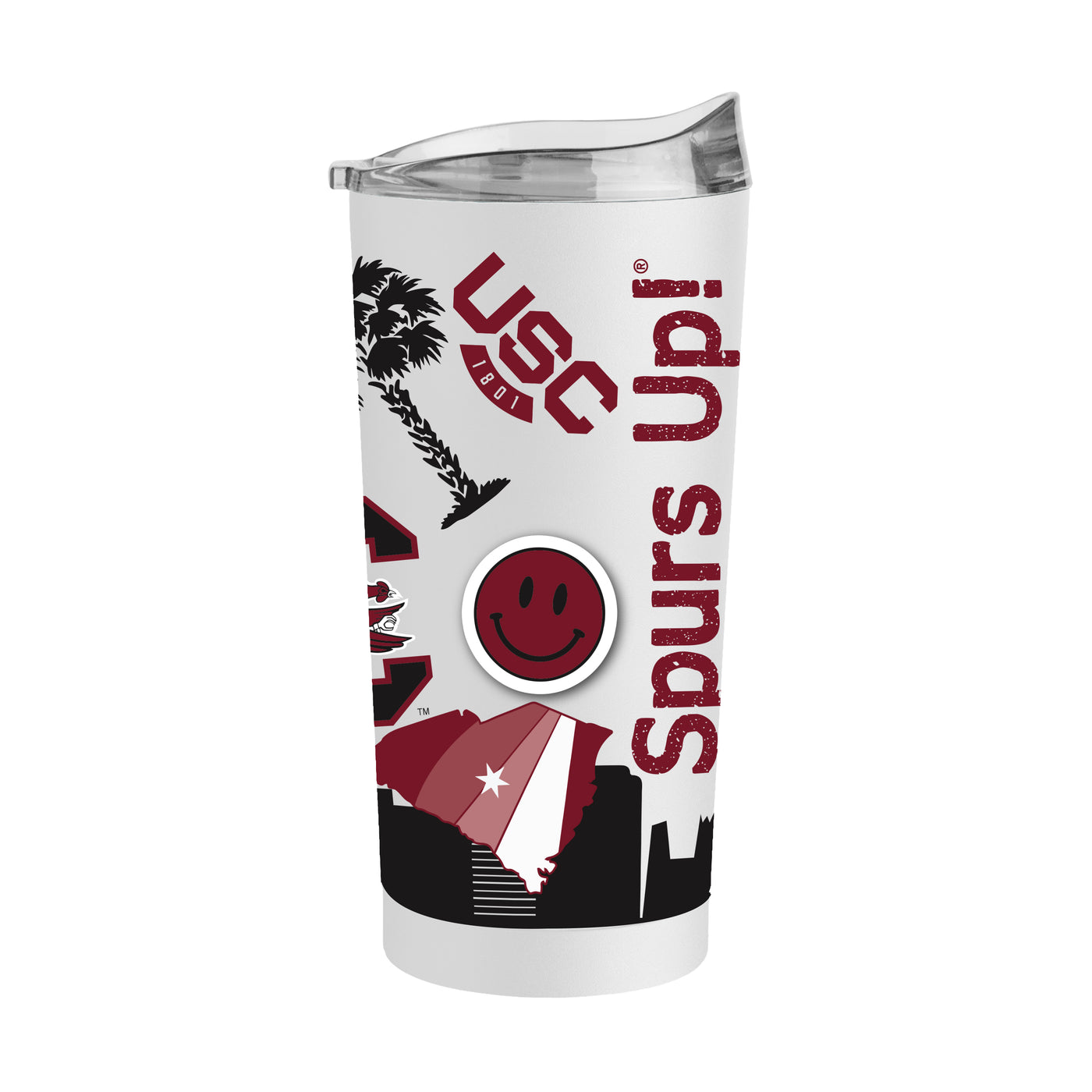 South Carolina 20oz Native Powder Coat Tumbler - Logo Brands