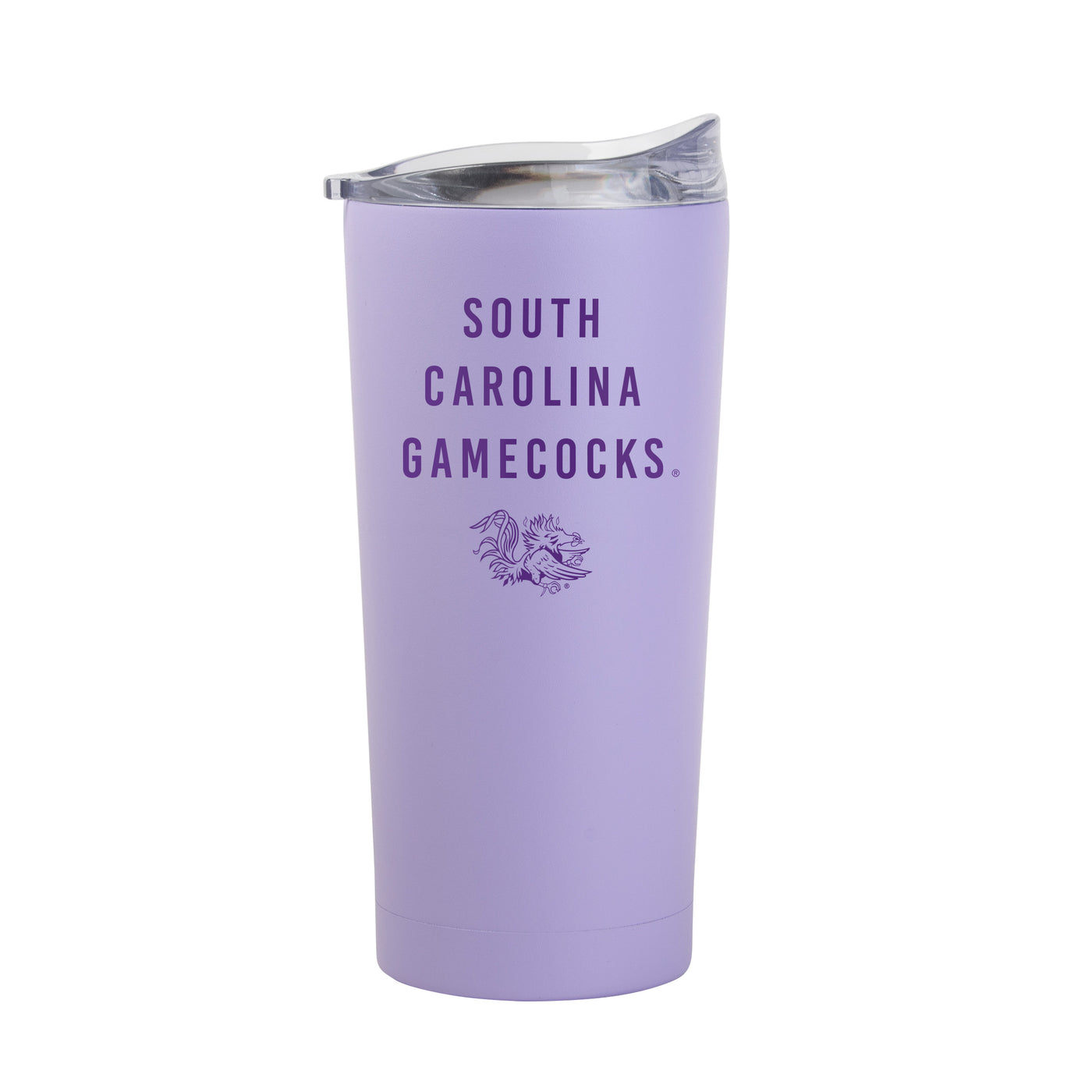 South Carolina 20oz Tonal Lavender Powder Coat Tumbler