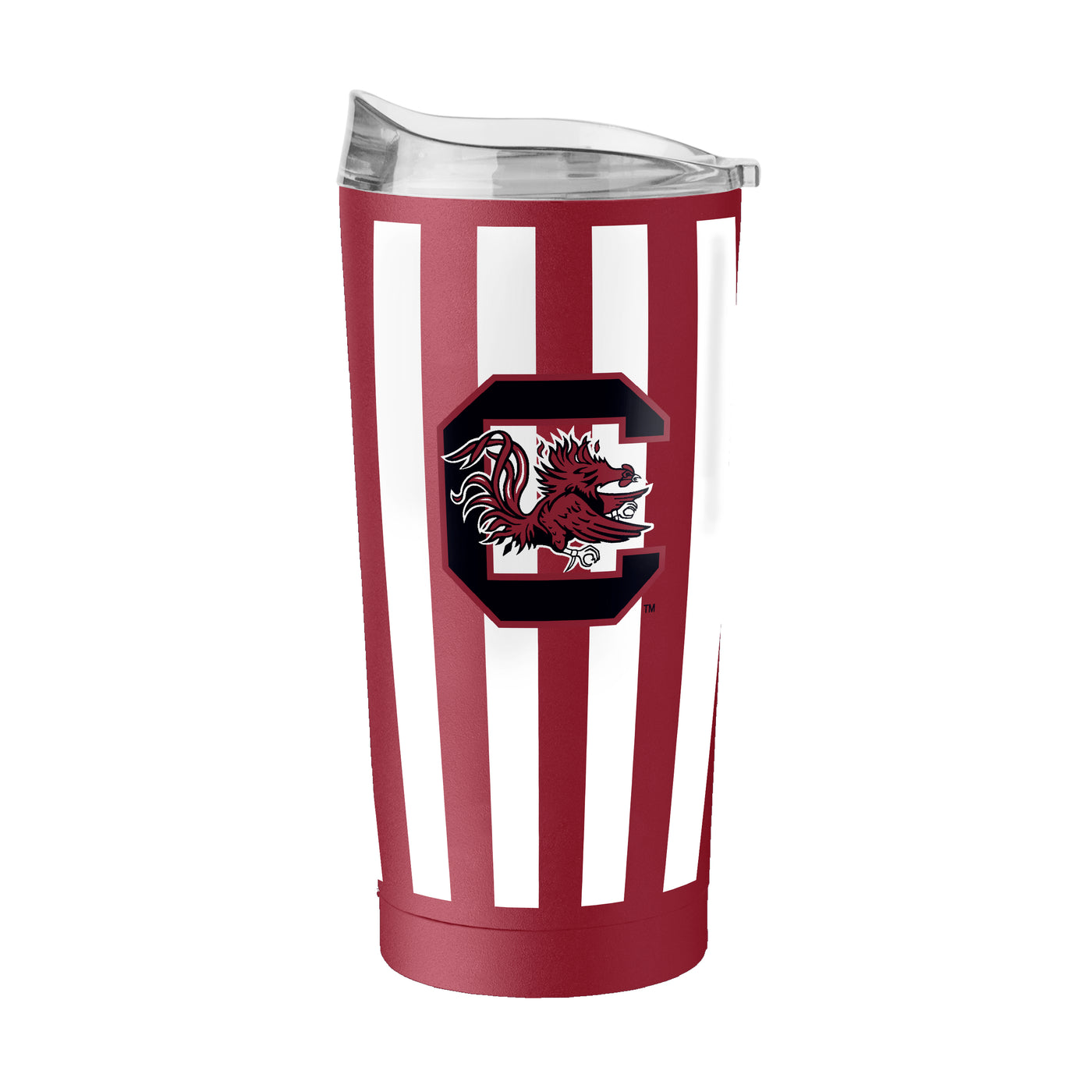 South Carolina 20oz Striped Powder Coat Tumbler