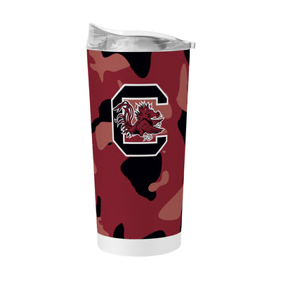 South Carolina 20oz Camo Powder Coat Tumbler