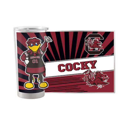 South Carolina 20oz Mascot Stainless Steel Tumbler
