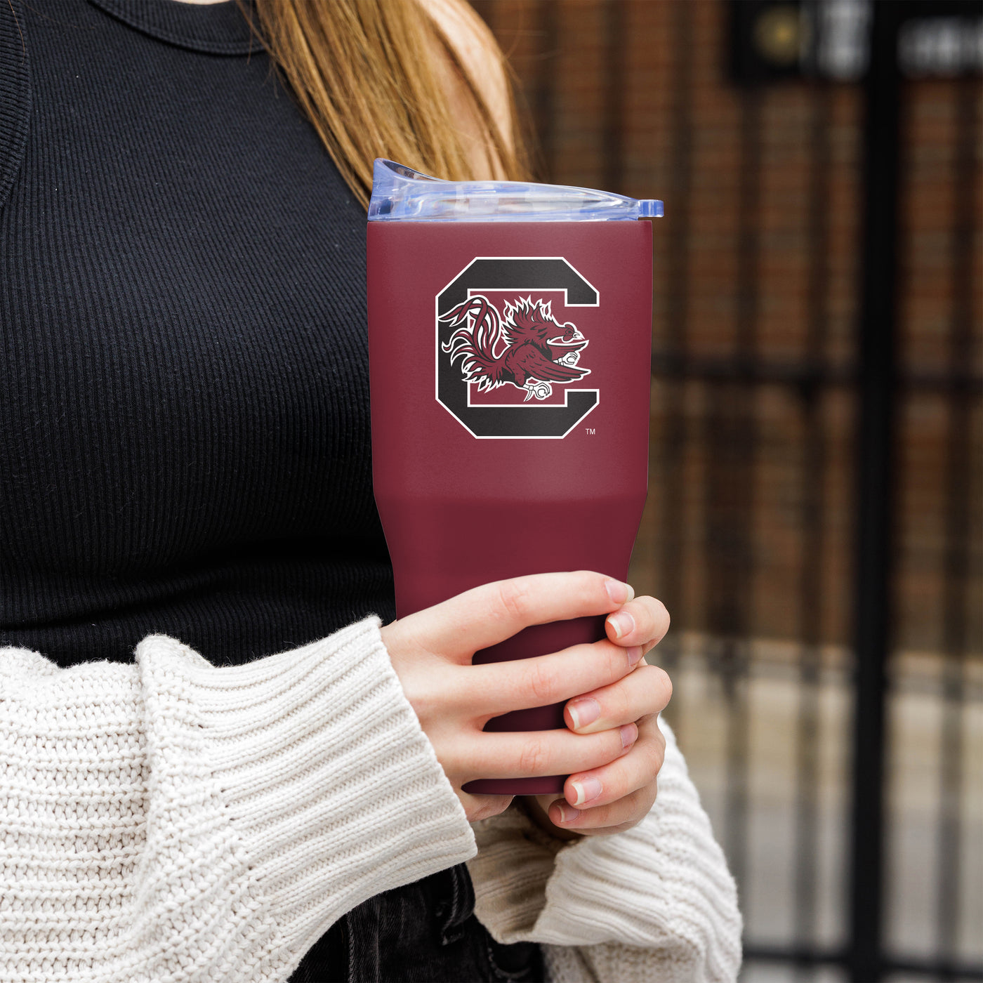South Carolina 30oz Flipside Powder Coat Tumbler - Logo Brands