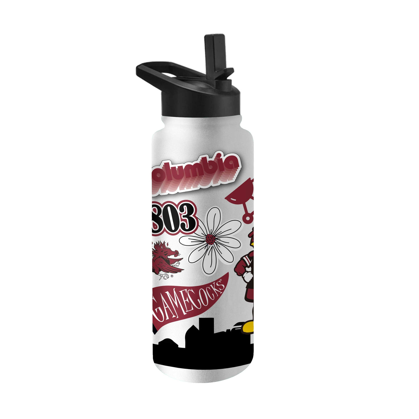 South Carolina 34oz Native Quencher Bottle - Logo Brands