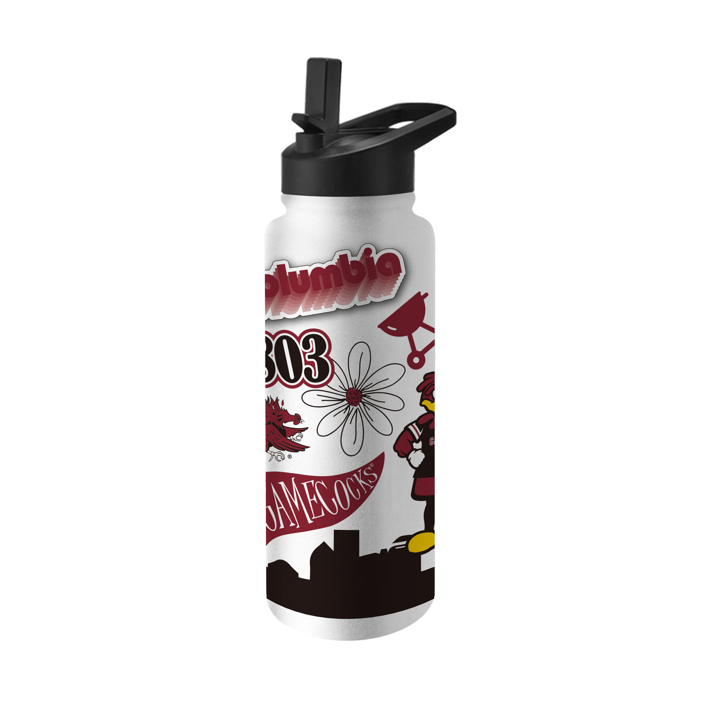 South Carolina 34oz Native Quencher Bottle - Logo Brands