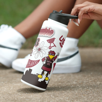 South Carolina 34oz Native Quencher Bottle