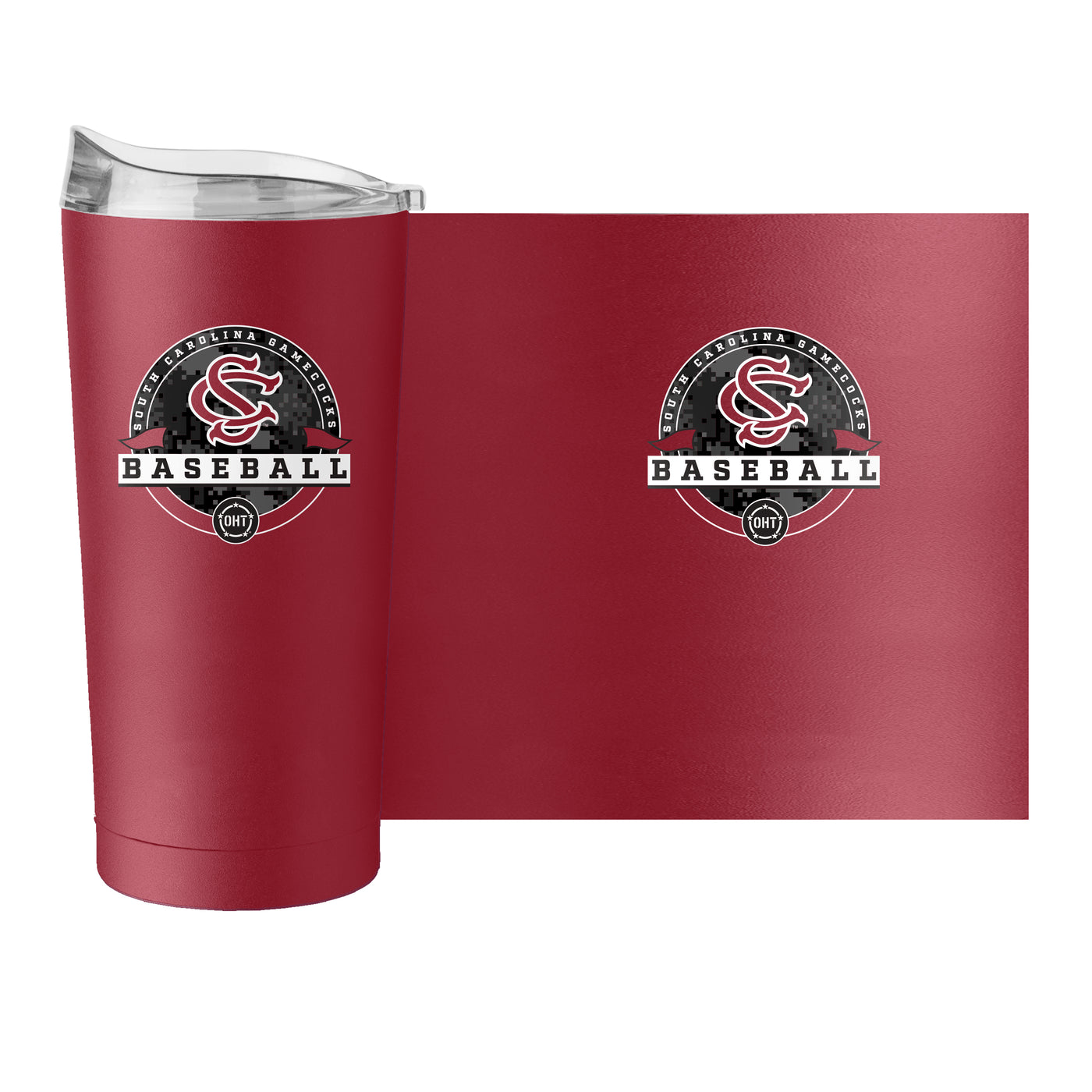 South Carolina/OHT Baseball 20oz Powder Coat Tumbler
