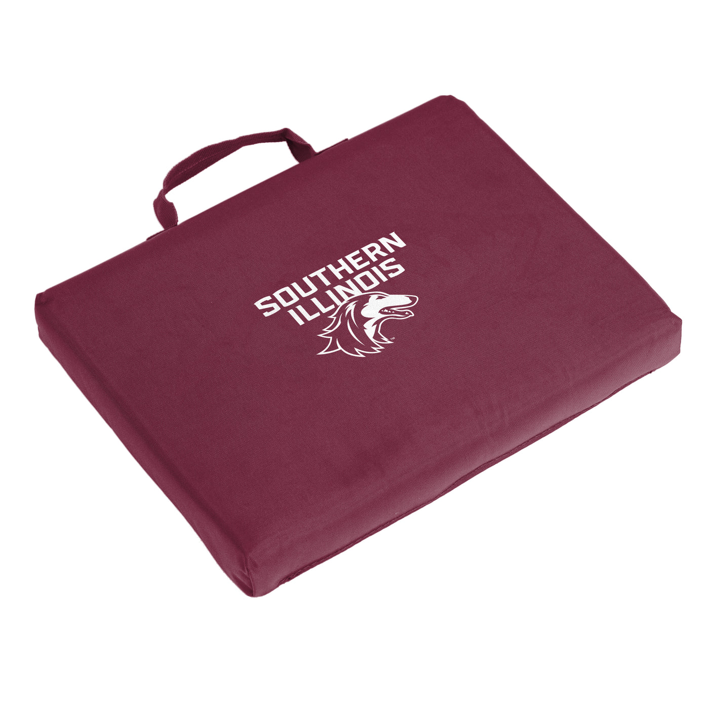 Southern Illinois Maroon Bleacher Cushion f/ Primary Logo