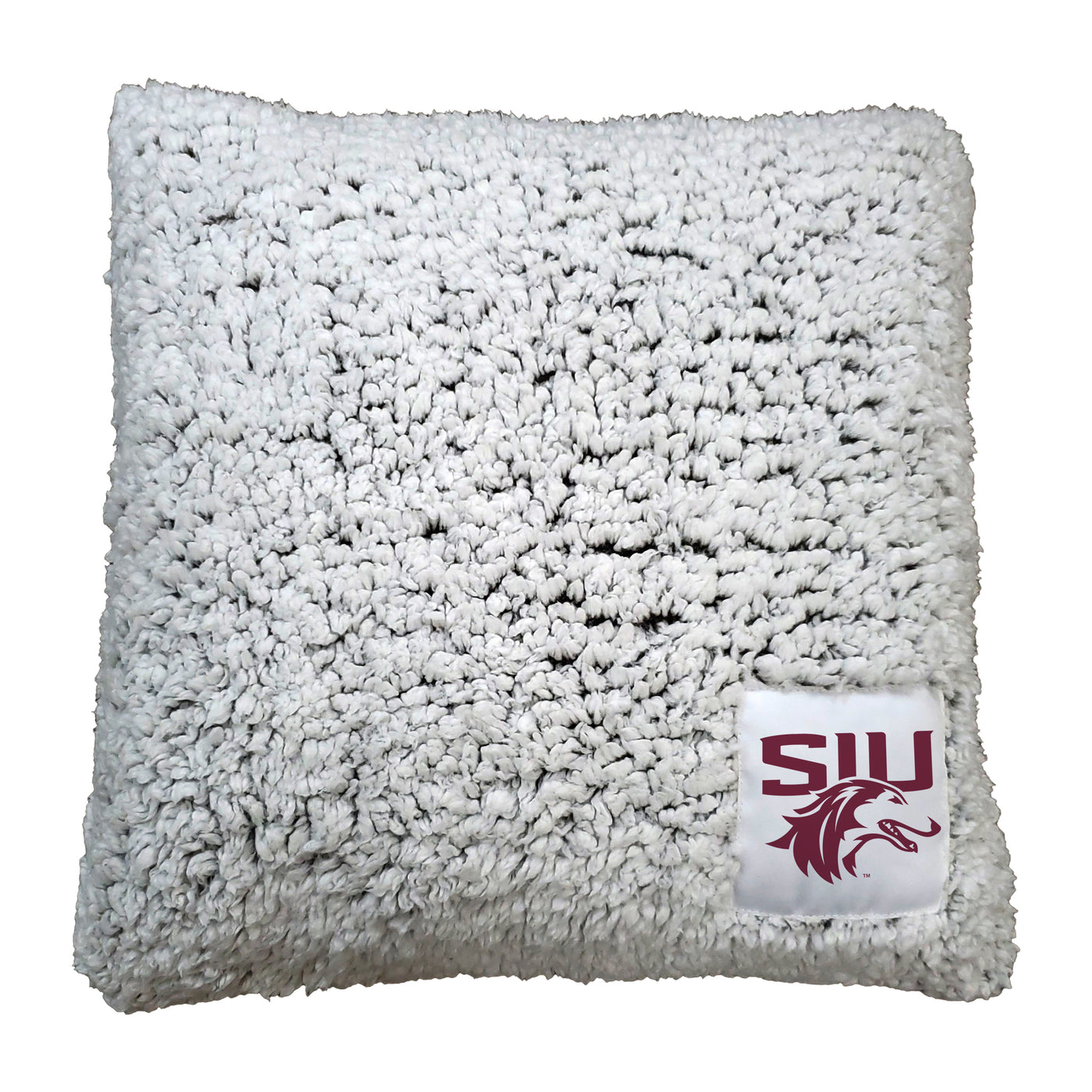 Southern Illinois Frosty Throw Pillow - Logo Brands