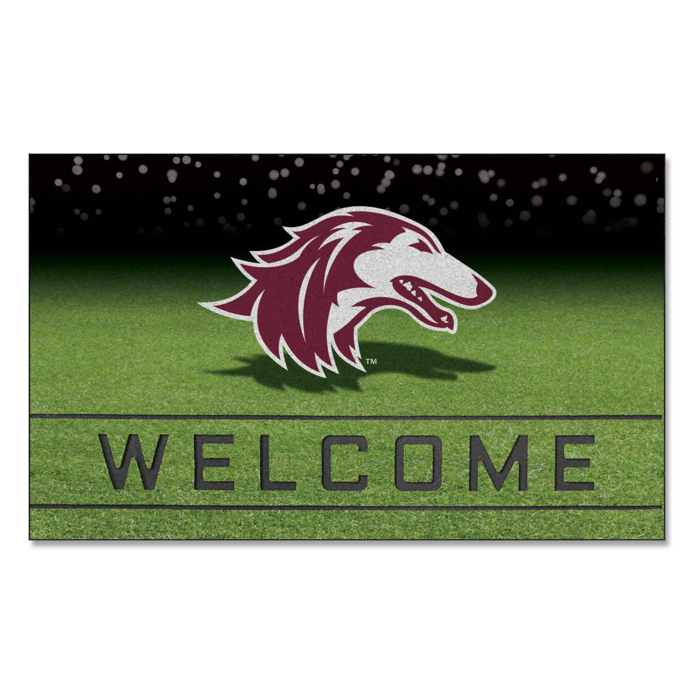 Southern Illinois University Crumb Rubber Door Mat