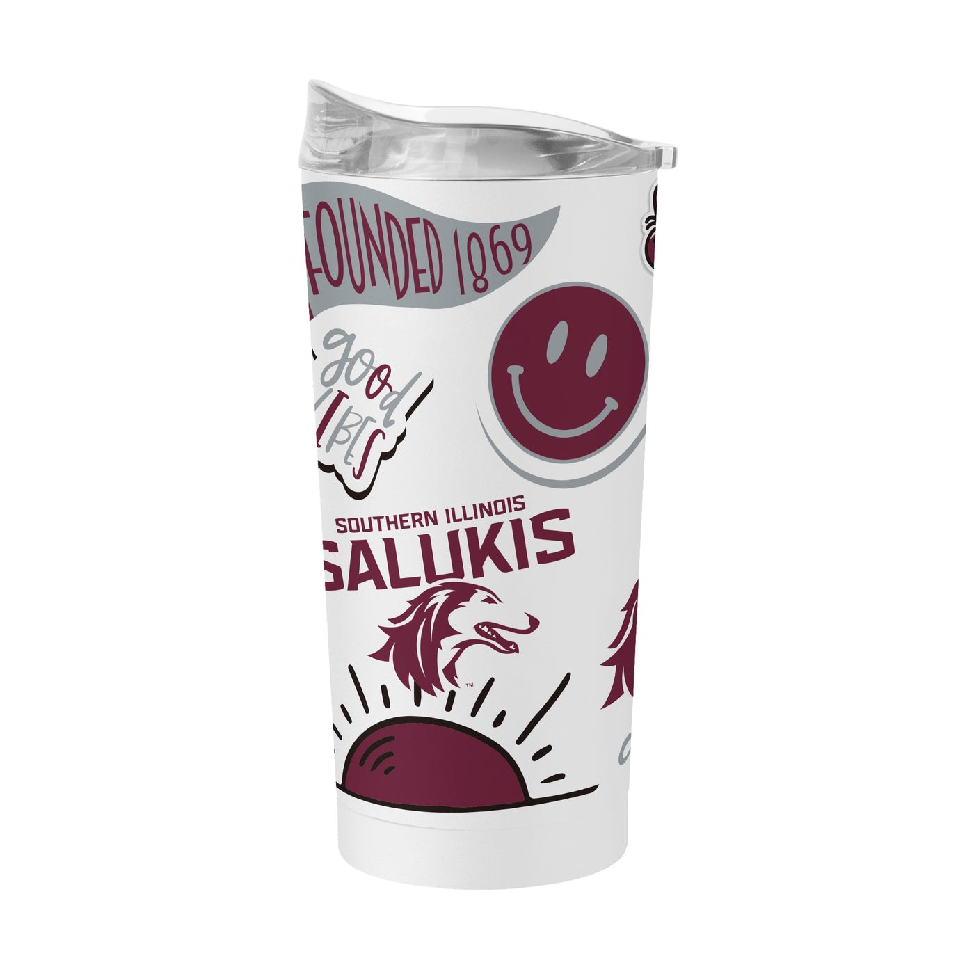Souther Illinois 20oz Native Powder Coat Tumbler