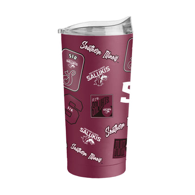 Souther Illinois 20oz Dreamweave Powder Coat Tumbler