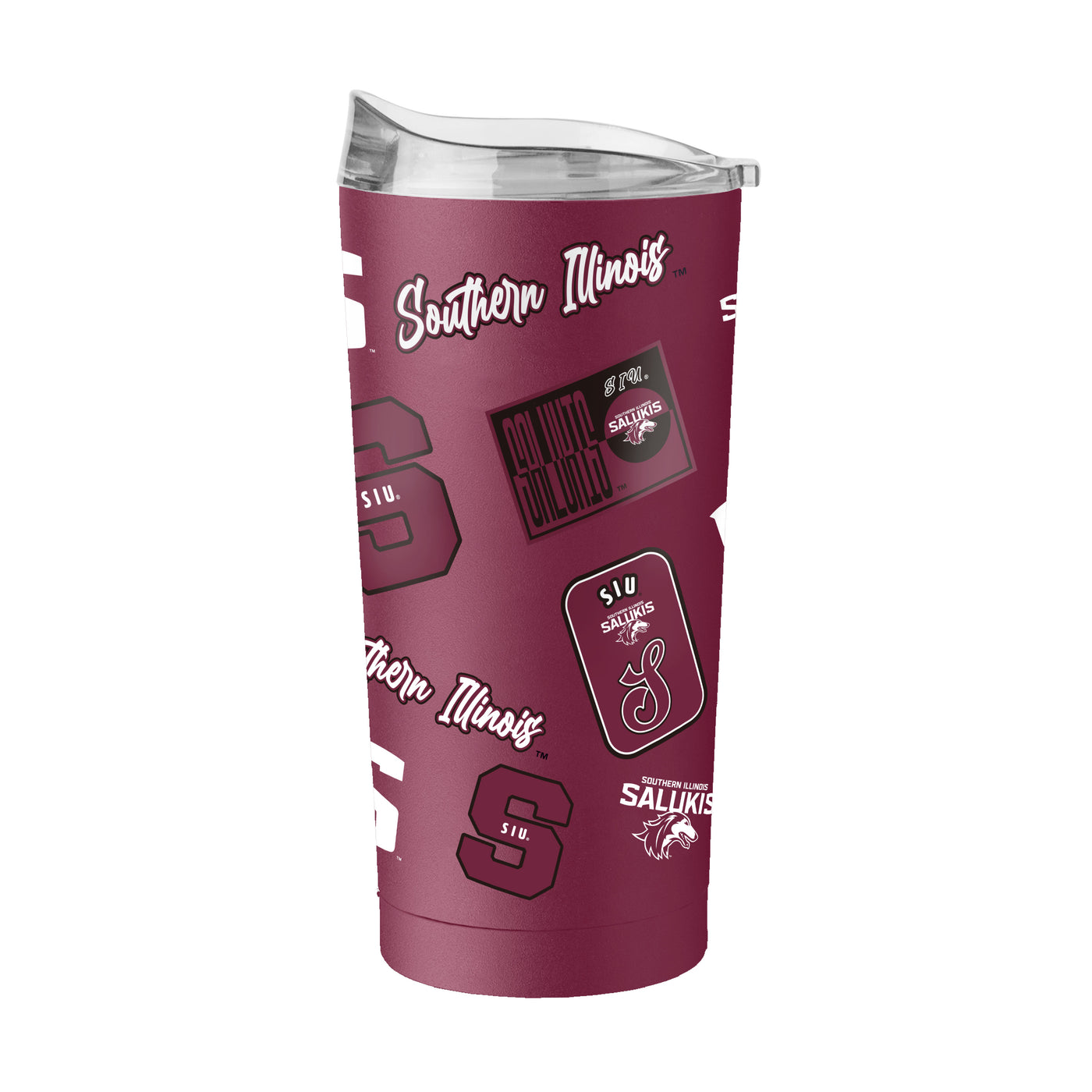 Souther Illinois 20oz Dreamweave Powder Coat Tumbler