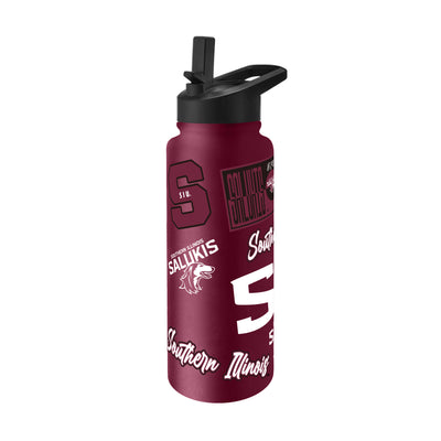 Souther Illinois 34oz Dreamweave Quencher Bottle