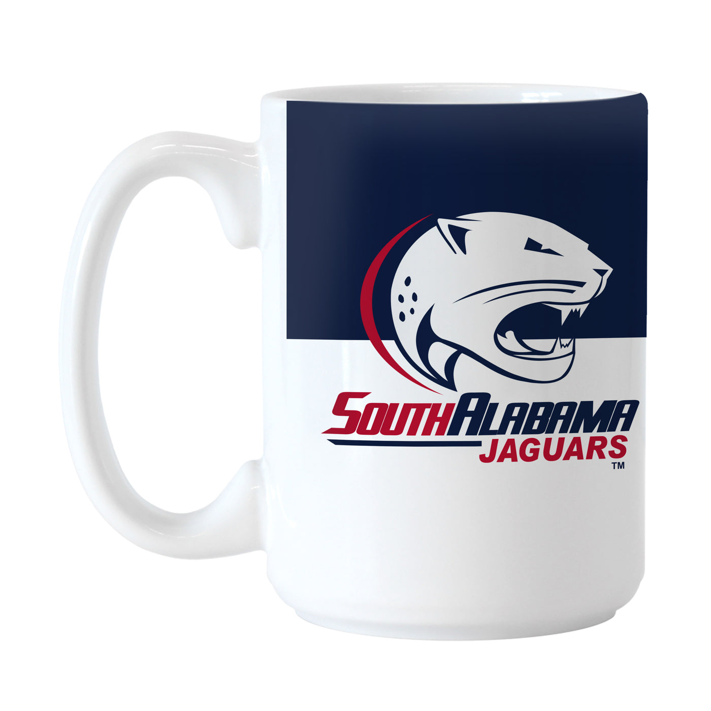 South Alabama 15oz Colorblock Sublimated Mug - Logo Brands