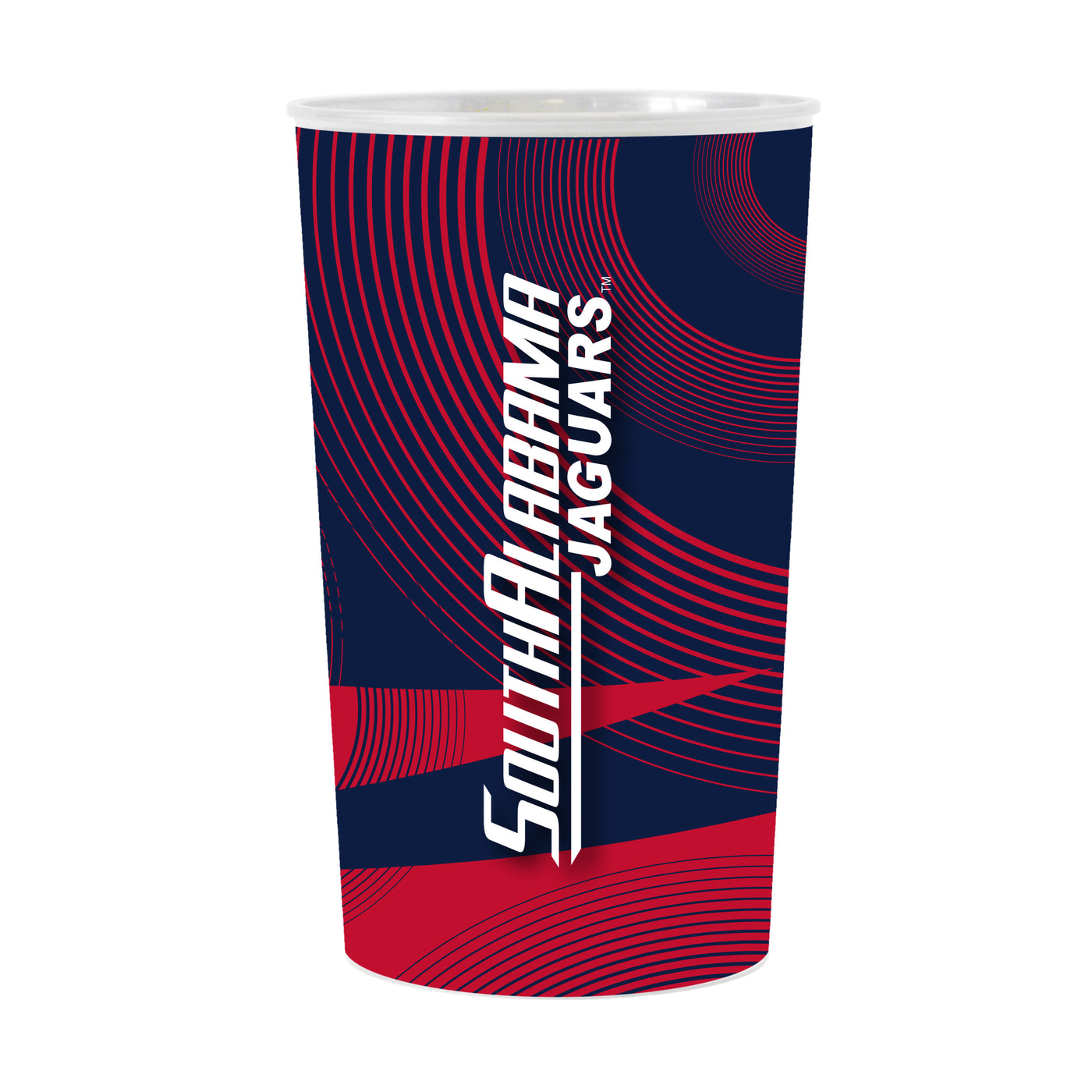 South Alabama Geometric Hardwall Cup 4 Pack