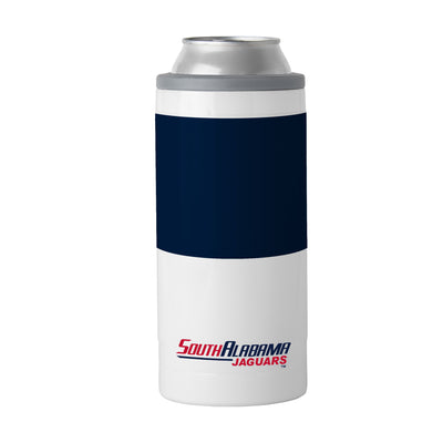 South Alabama 12oz Colorblock Slim Can Coolie