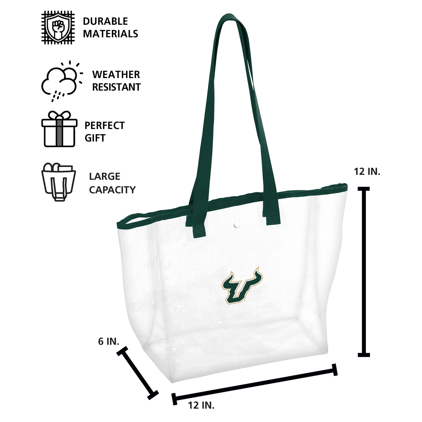 South Florida Stadium Clear Bag - Logo Brands