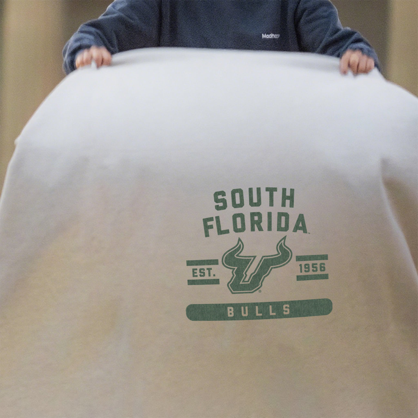 South Florida Sublimated Sweatshirt Blanket