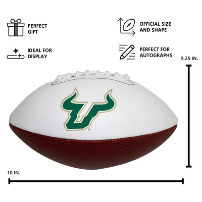 South Florida Official-Size Autograph Football