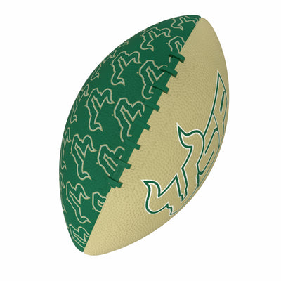 South Florida Repeating Mini-Size Rubber Football