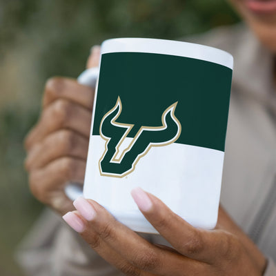 South Florida 15oz Colorblock Sublimated Mug