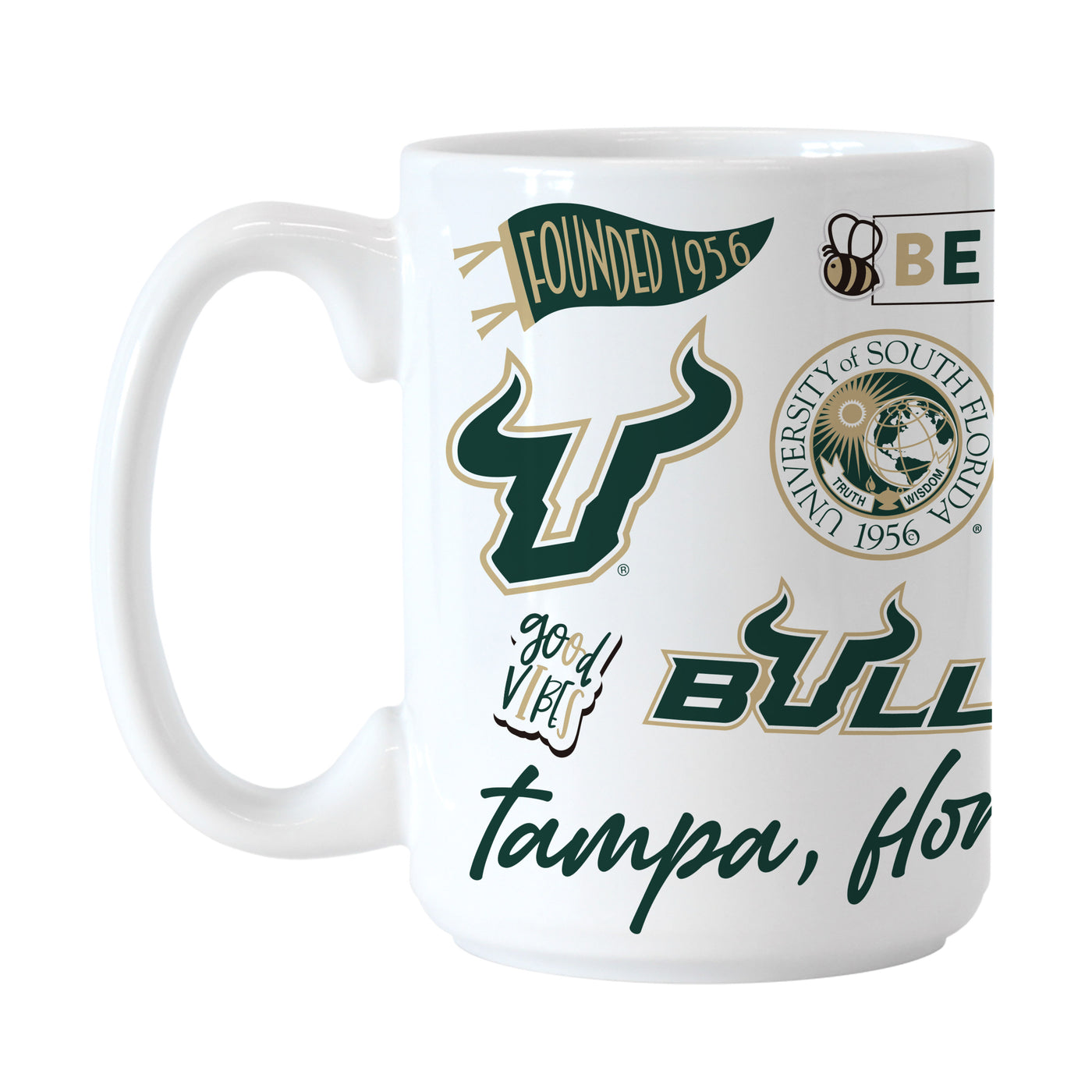 South Florida 15oz Native Sublimated Mug