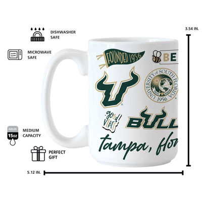 South Florida 15oz Native Sublimated Mug