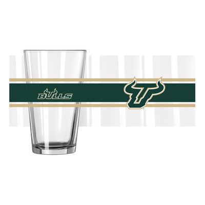 South Florida 16oz Stripe Pint Glass