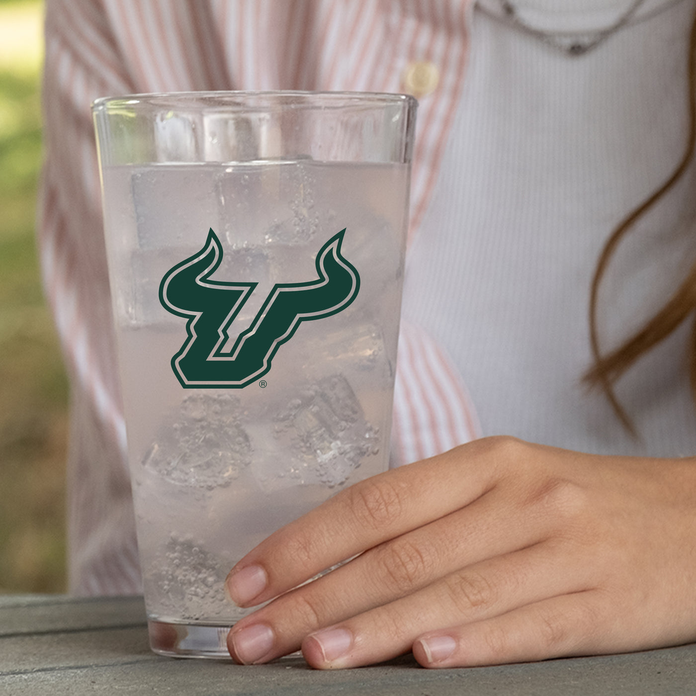 South Florida 16oz Gameday Pint Glass - Logo Brands