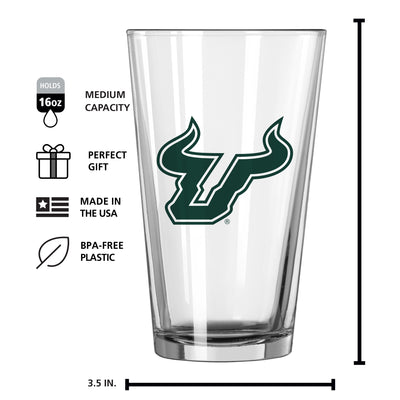 South Florida 16oz Gameday Pint Glass - Logo Brands