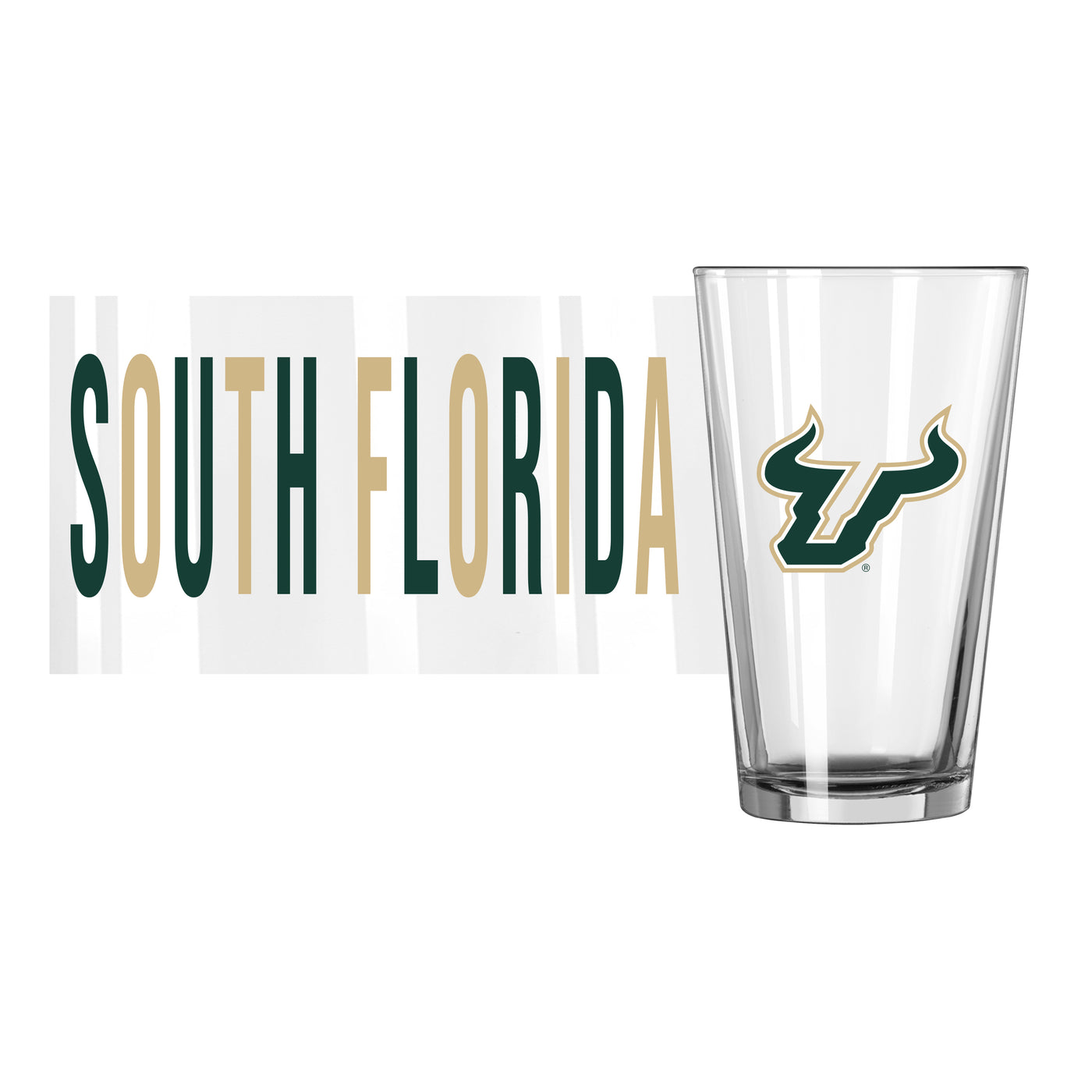 South Florida 16oz Overtime Pint Glass