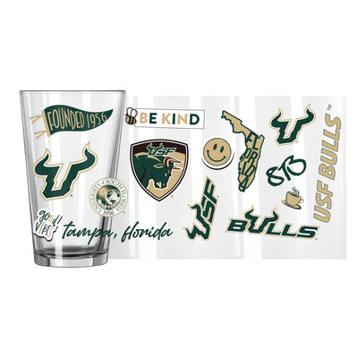 South Florida 16oz Native Pint Glass